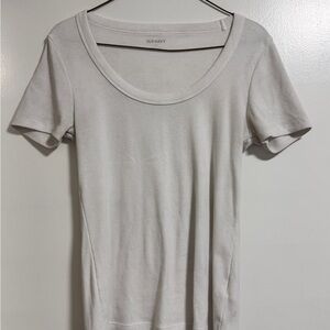Old Navy Women's Short Sleeve Tee - Cream